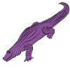 Purple Alligator